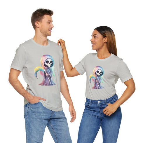 Cute Colorful Reaper - Short Sleeve Tee